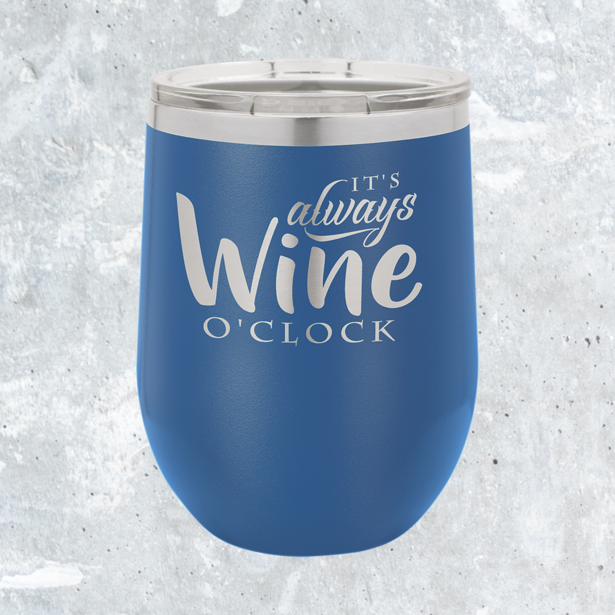 12 oz. Stainless Steel Stemless Wine Tumblers - Image 3
