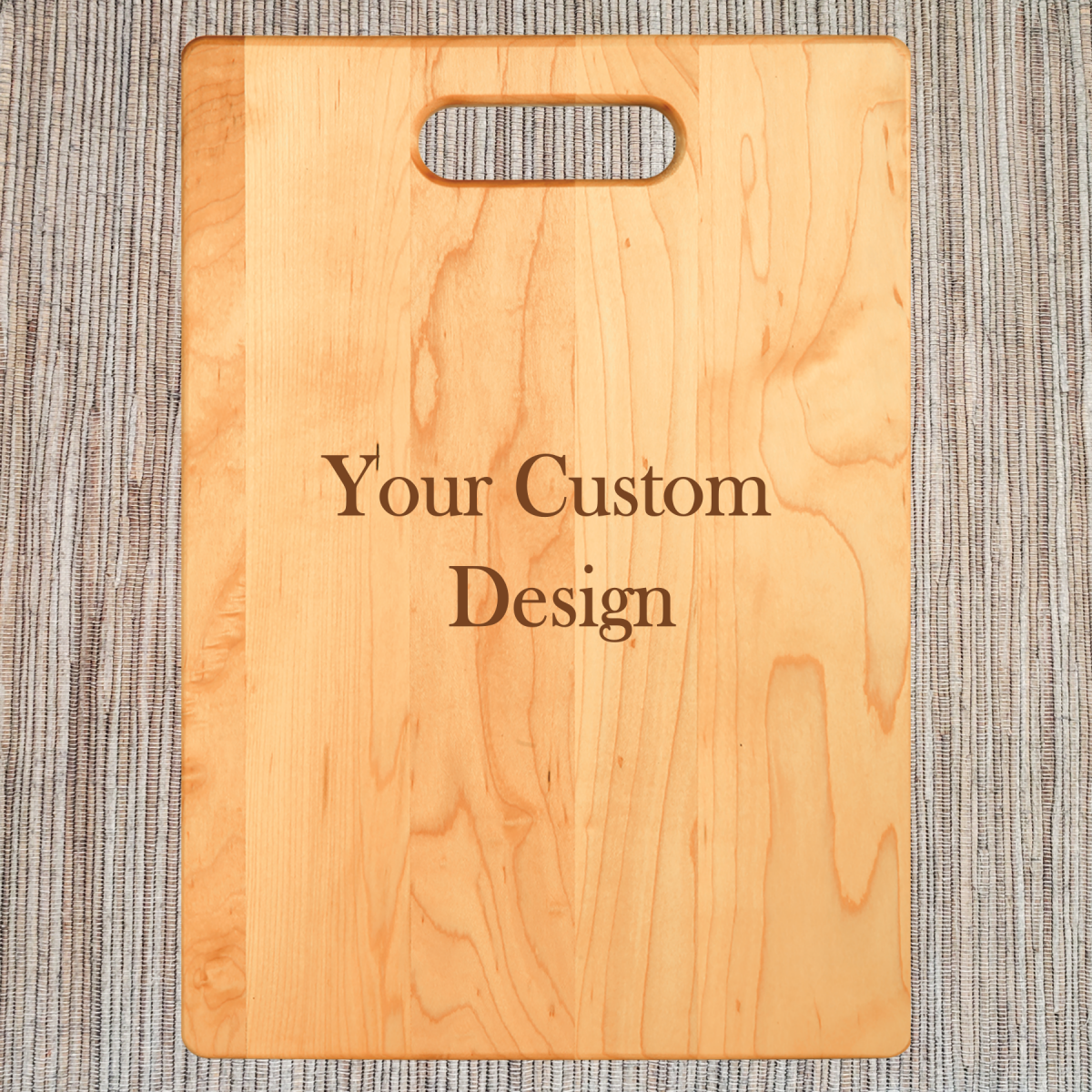 Personalized Maple Cutting Boards with Handles - Image 11