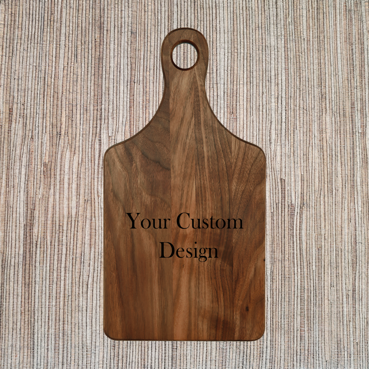 Personalized Paddle Style Cutting Boards with Handles - Image 31