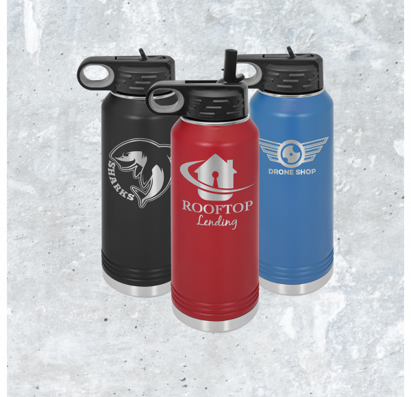 32 oz. Stainless Steel Water Bottles