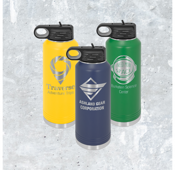 40 oz. Stainless Steel Water Bottles