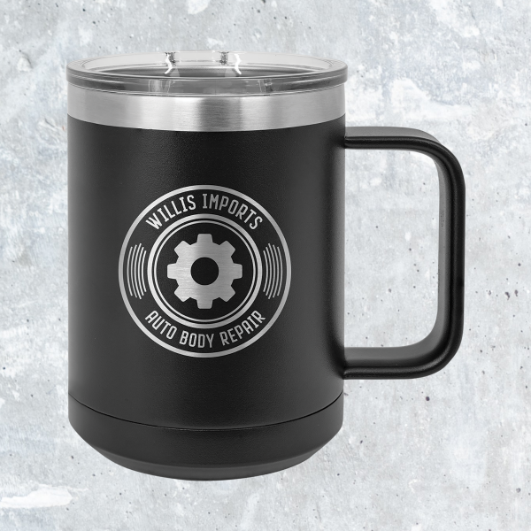 Alternative view of 15 oz. Stainless Steel Coffee Tumblers