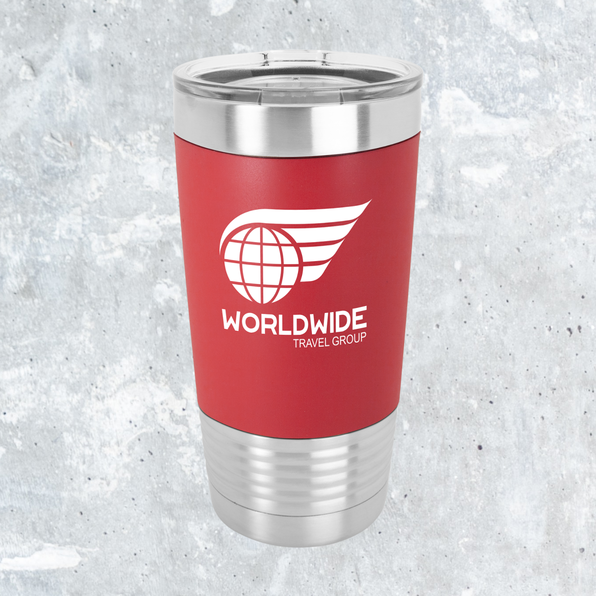 20 oz. Stainless Steel Tumblers with Silicone Grip - Image 4
