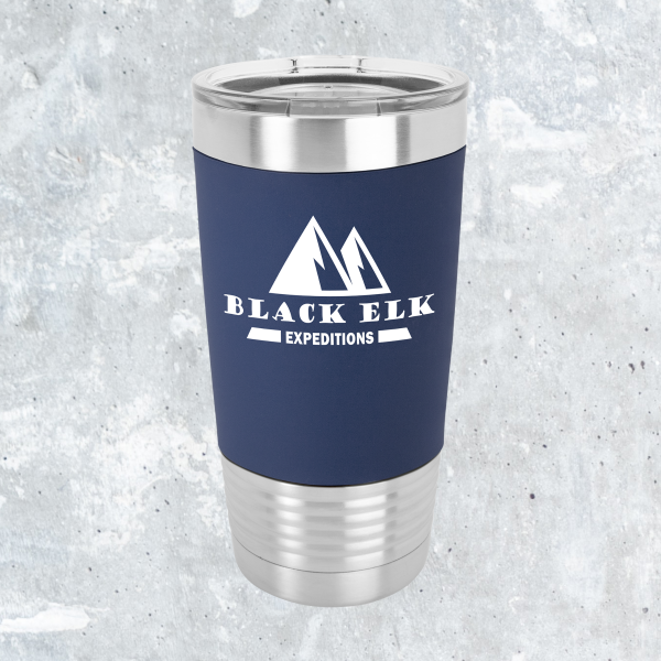 Alternative view of 20 oz. Stainless Steel Tumblers with Silicone Grip