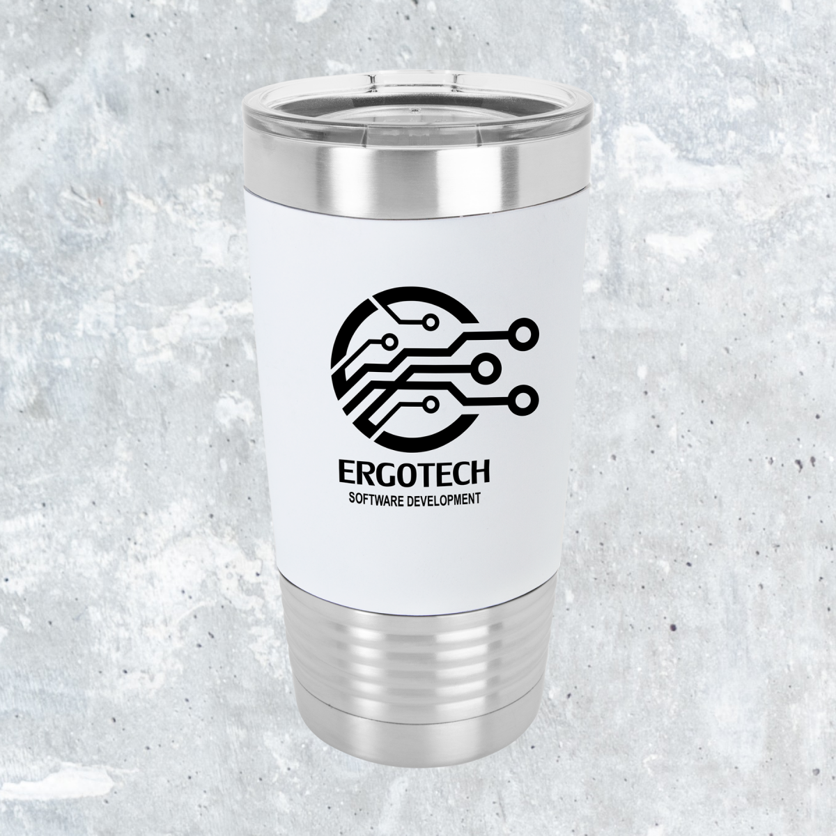 20 oz. Stainless Steel Tumblers with Silicone Grip - Image 6