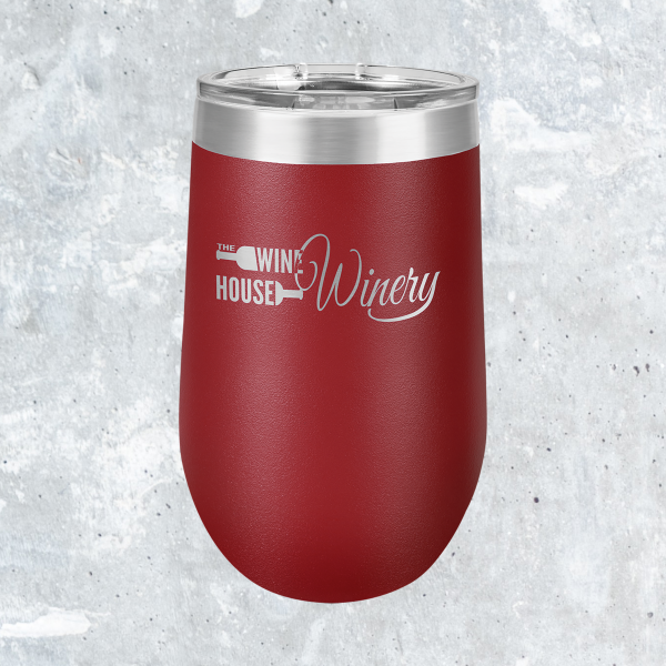 Alternative view of 16 oz. Stainless Steel Stemless Wine Tumblers