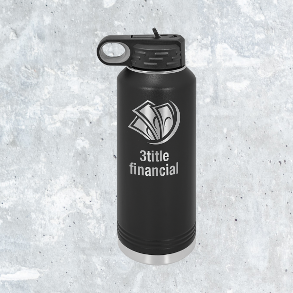 Alternative view of 40 oz. Stainless Steel Water Bottles
