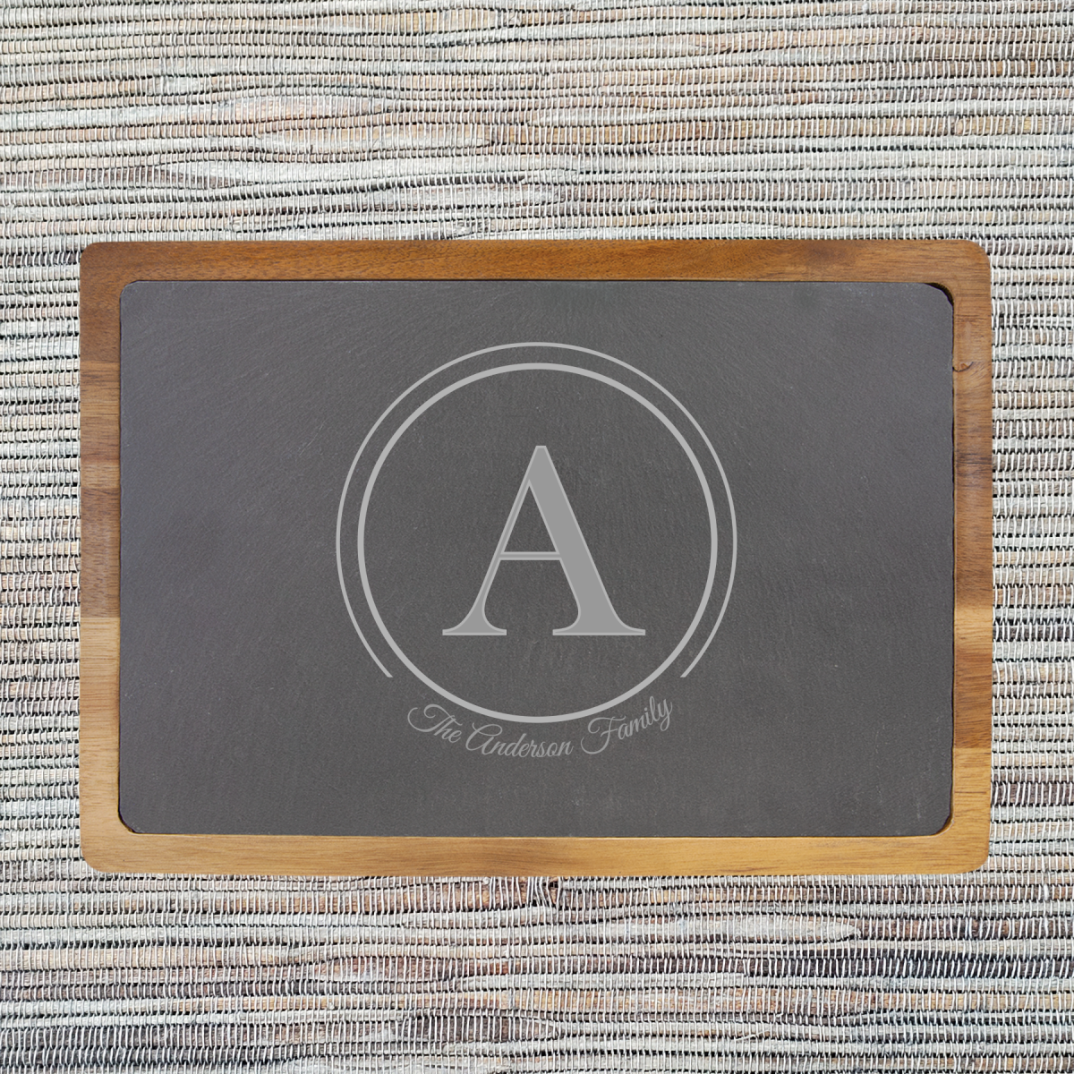 Acacia Wood & Slate Cutting/Serving Board (077SLT) - Image 10